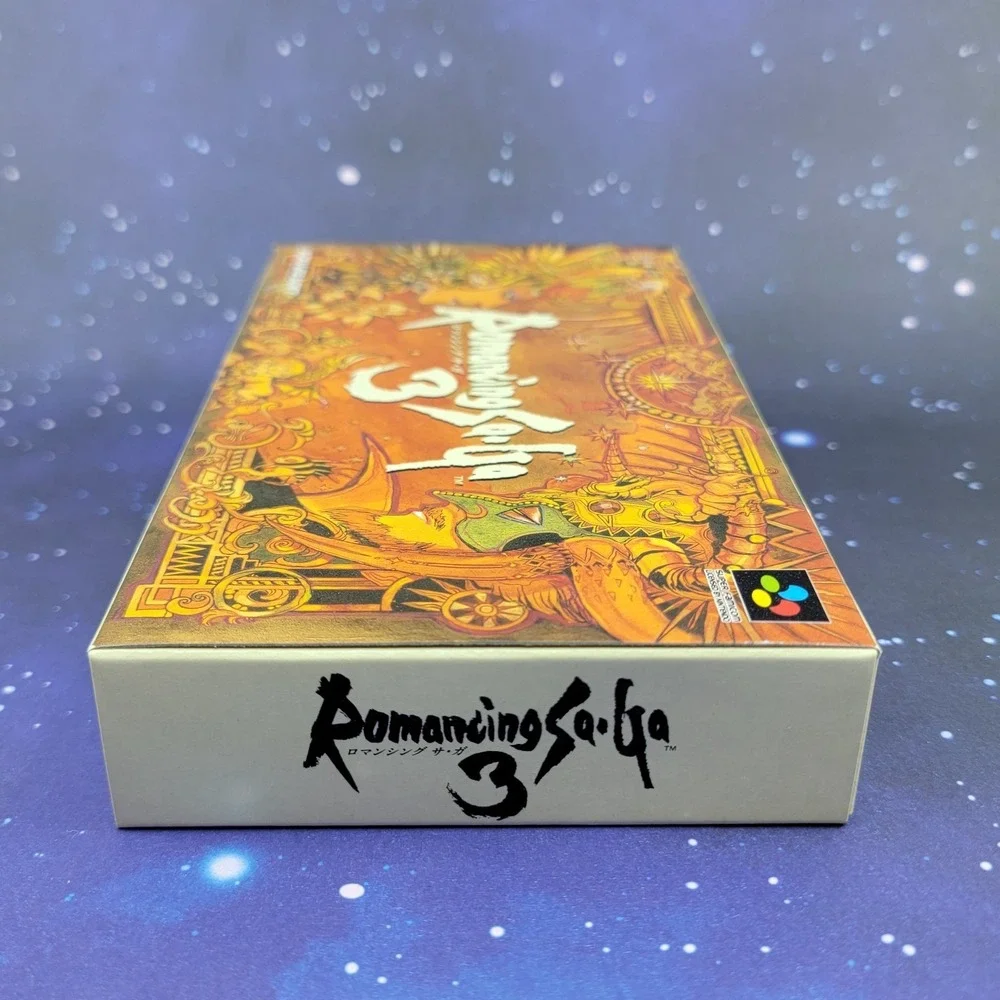 Romancing SaGa 3 (Nintendo Super Famicom) Japanese Video Game CIB Mint 1597